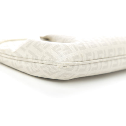 Fendi Zucchino Spalmati Forever Pochette White 8 of 11