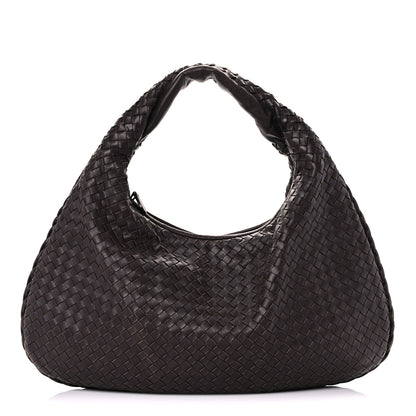 Bottega Veneta Nappa Intrecciato Large Veneta Hobo Ebano 1 of 20