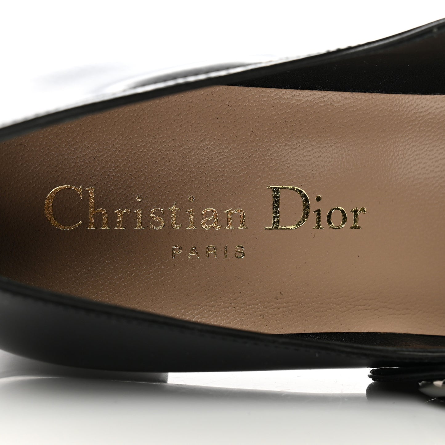 Brushed Calfskin Uniform 30mm Pumps 36 Black