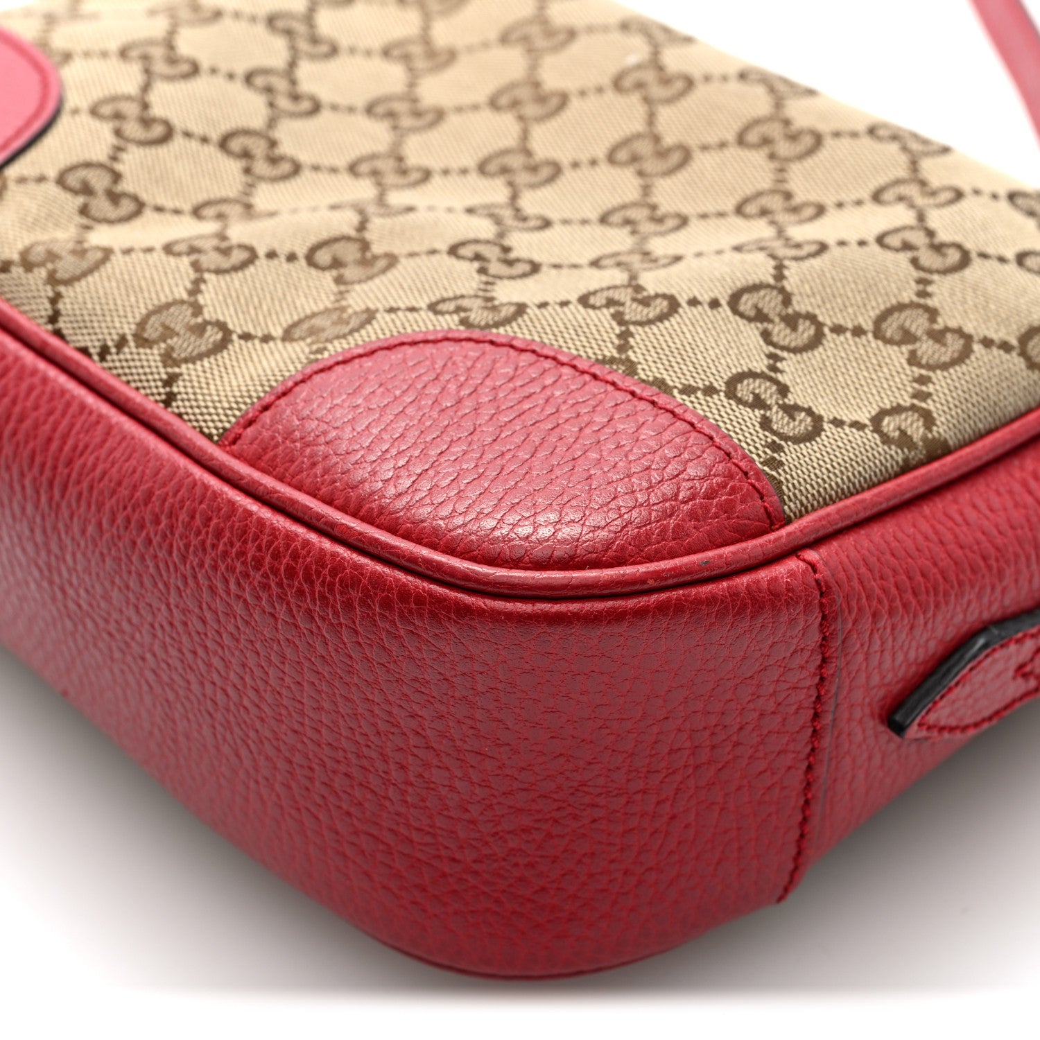 Gucci Monogram Mini Bree Messenger Bag Red 10 of 10