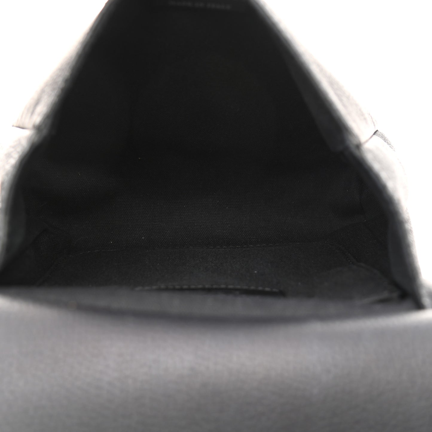 Soft Grain Calfskin Baby Bridle Saddle Bag Black