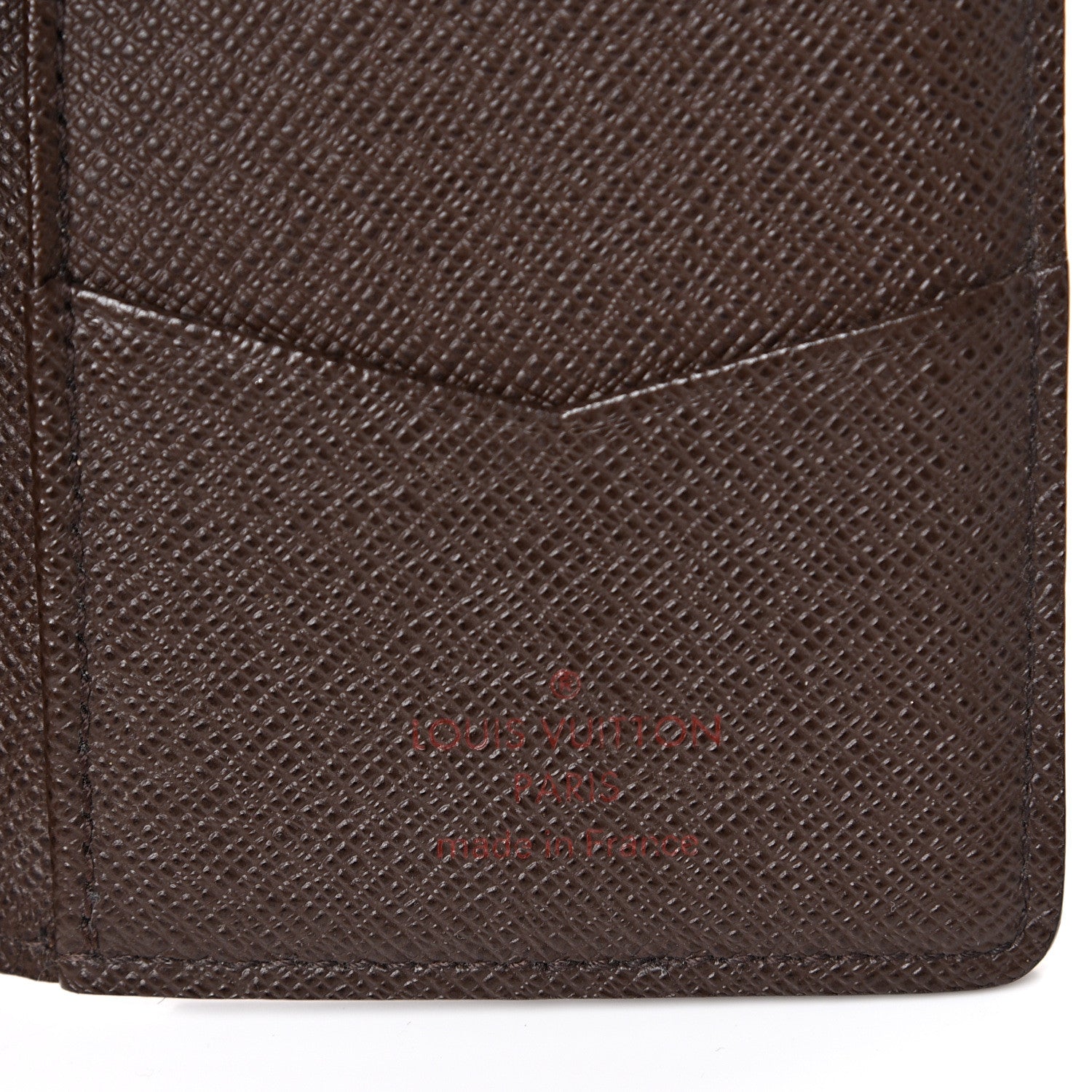 Louis Vuitton Damier Ebene Pocket Organizer NM 5 of 12
