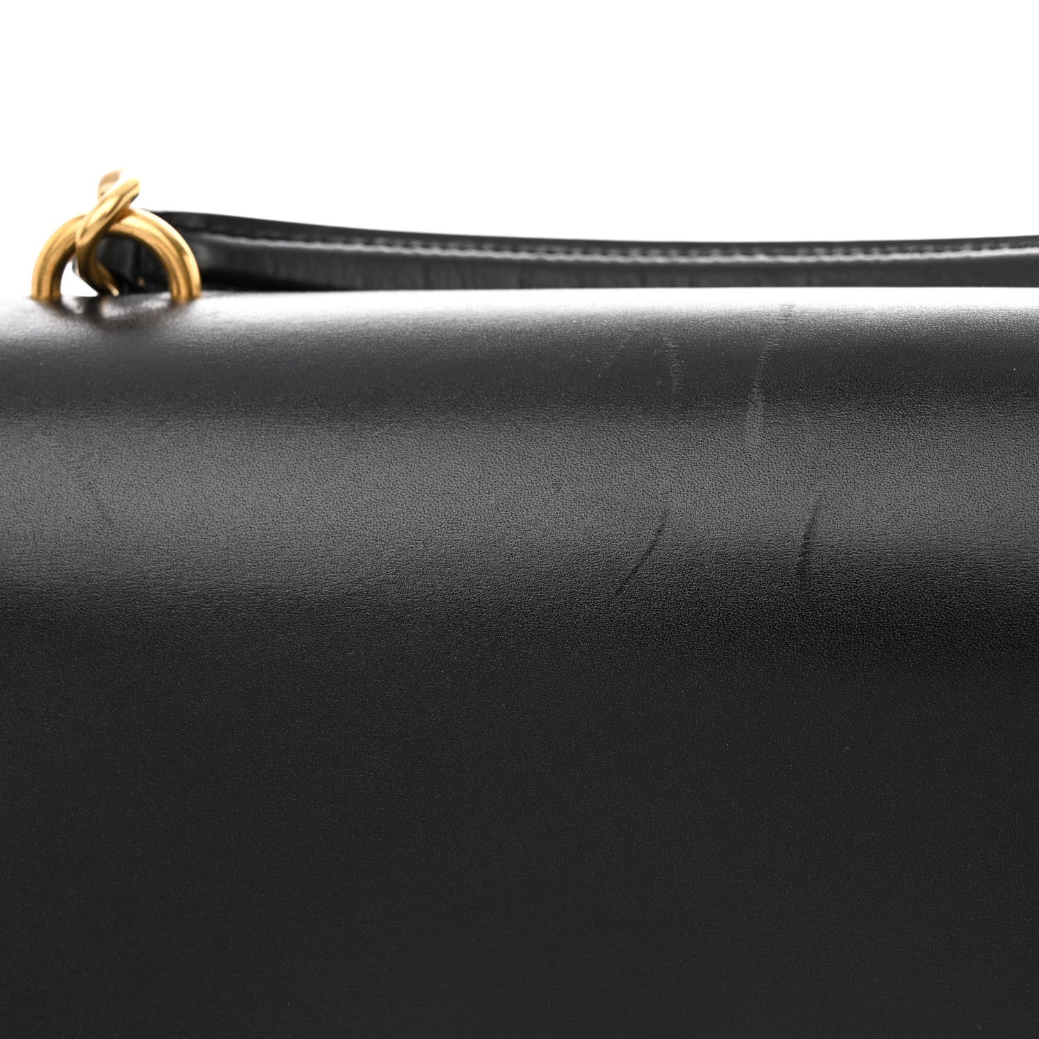 Saint Laurent Smooth Calfskin Large High School Satchel Black 11 of 12