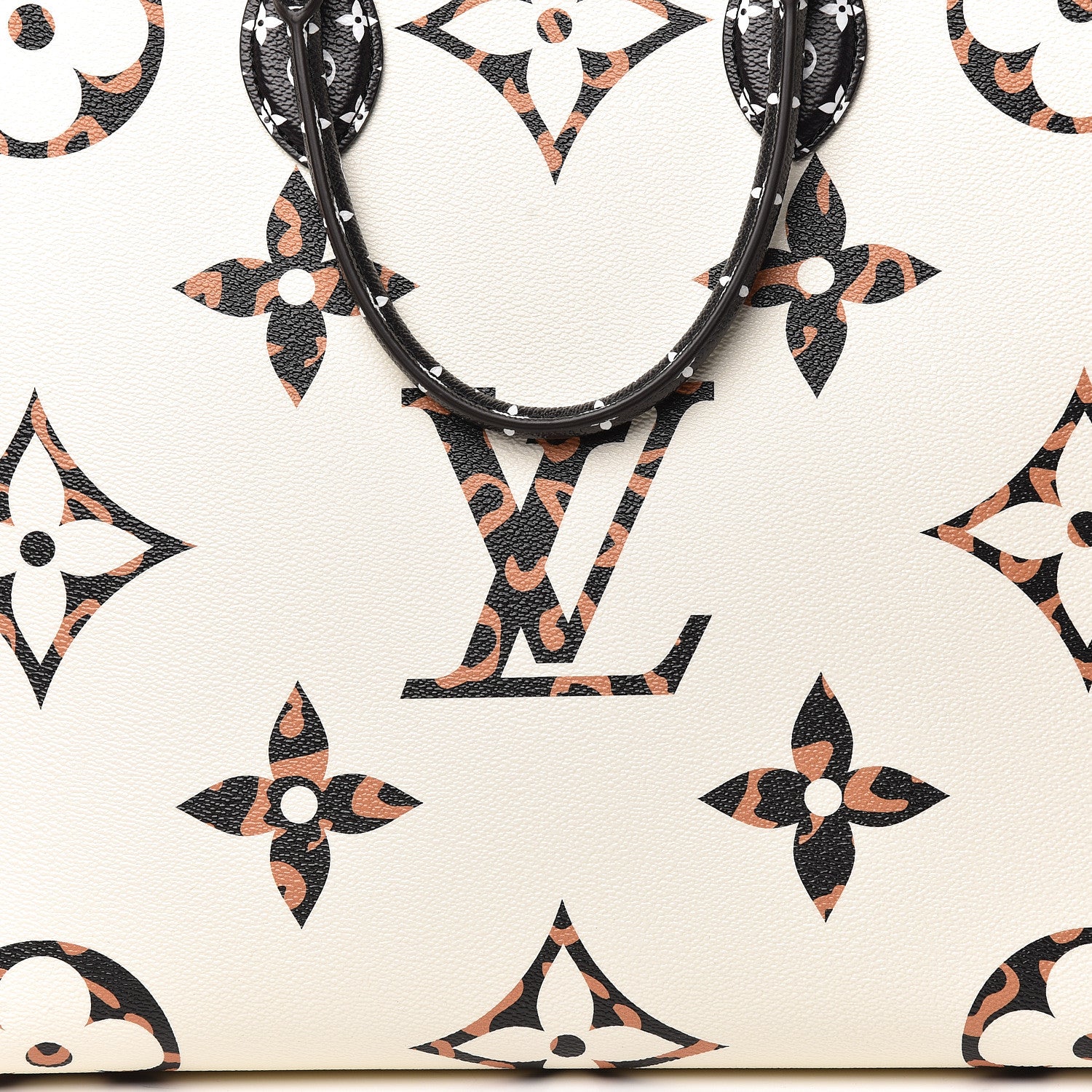 Louis Vuitton Monogram Giant Jungle Onthego GM Ivory 10 of 11