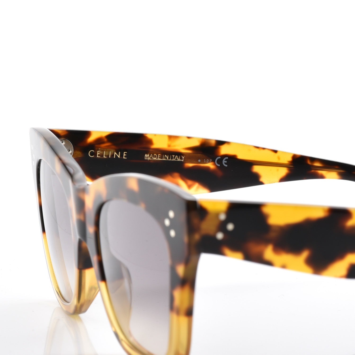 Celine Cat Eye Sunglasses CL40004I Havana Honey 5 of 7
