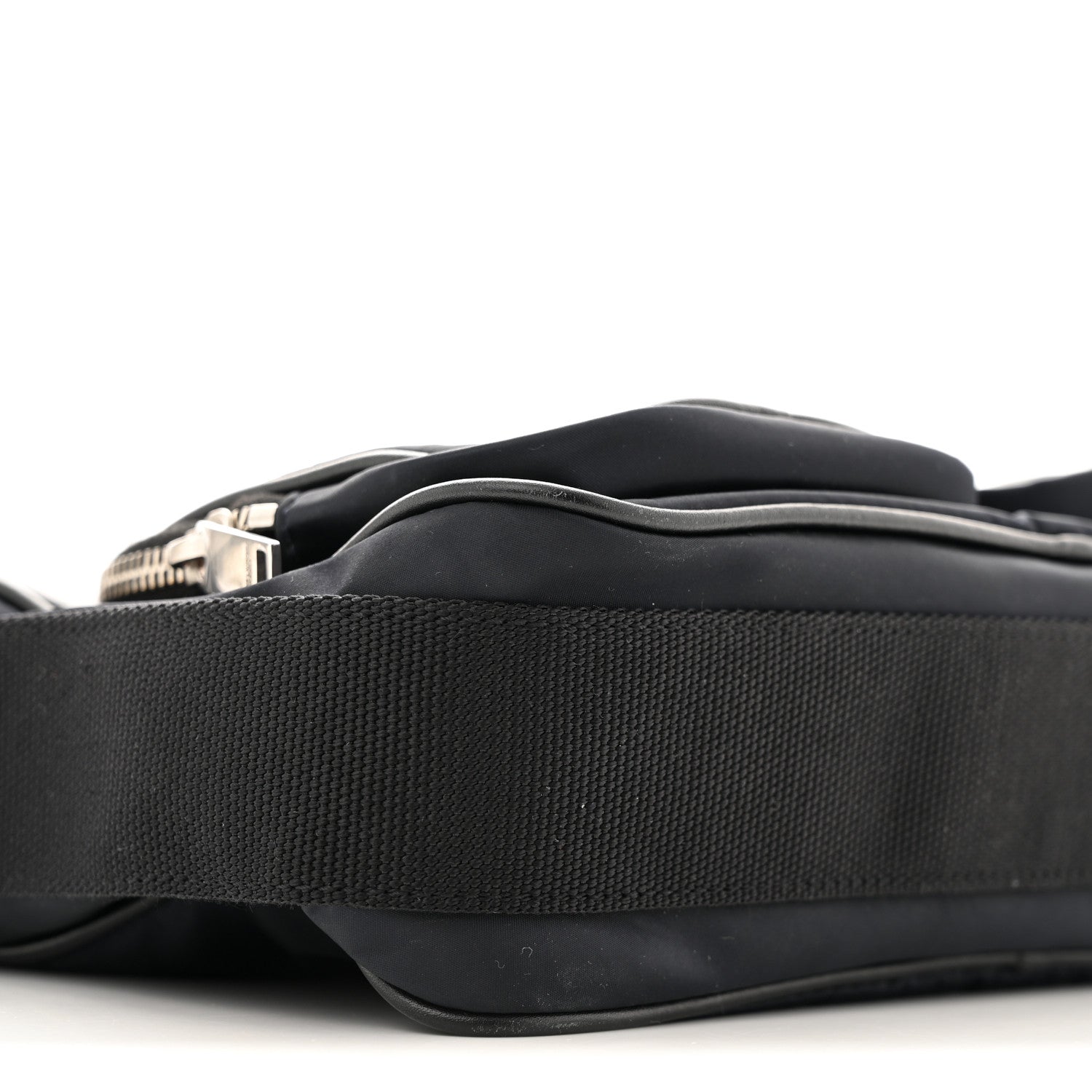 Saint Laurent Econyl Nylon City Camera Bag Navy Black 9 of 12