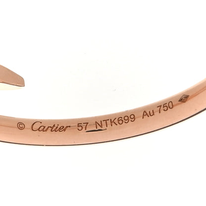 Cartier 18K Pink Gold Small Juste Un Clou Ring 57 8 4 of 5