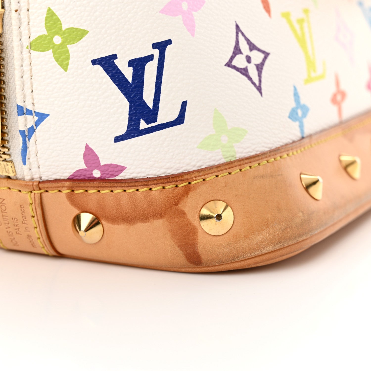Louis Vuitton Monogram Multicolor Alma White 11 of 17