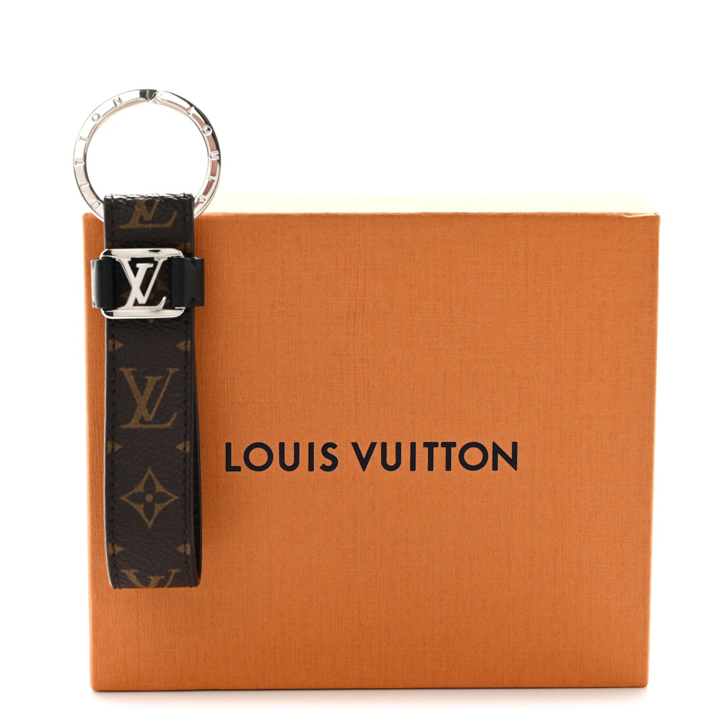 Louis Vuitton Monogram LV Dragonne Bag Charm Key Holder 7 of 7