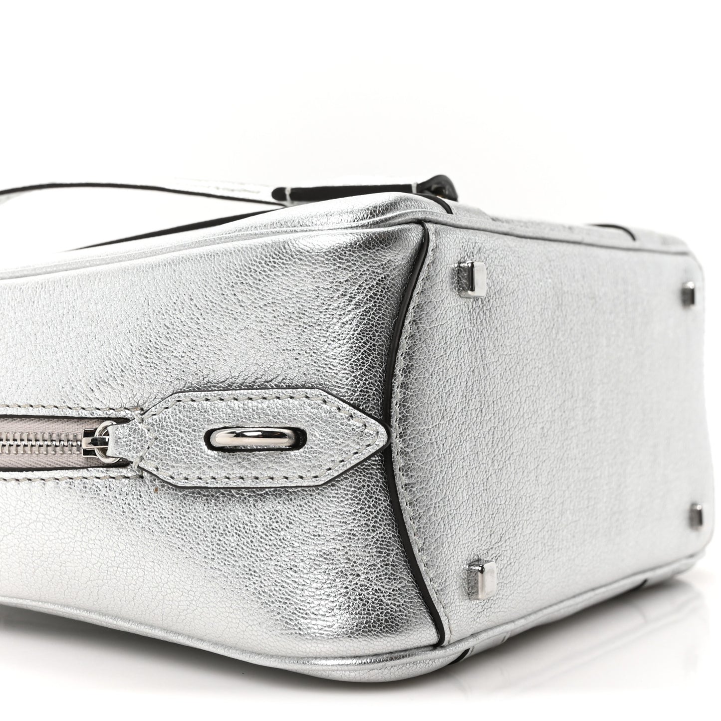 Metallic Chevre Mignon BB Silver