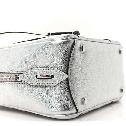 Moynat Metallic Chevre Mignon BB Silver 8 of 9