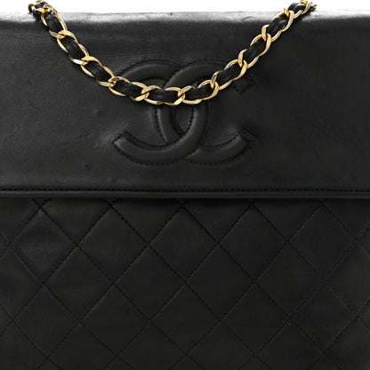 Chanel Lambskin Quilted CC Tassel Flap Black 9 of 15