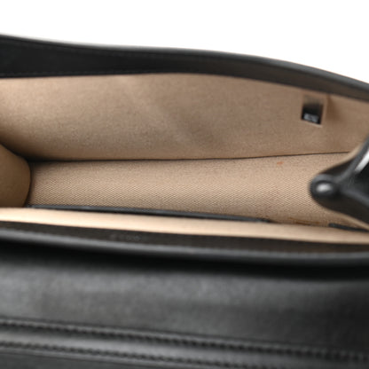 Chloe Calfskin Suede C Clutch With Chain Black 5 of 11