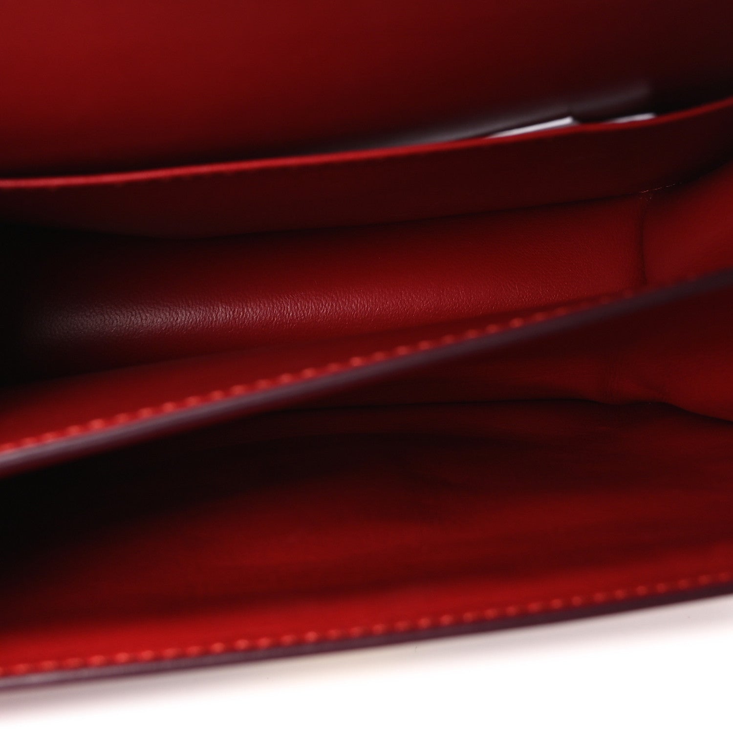 Celine Box Calfskin Teen Classic Box Flap Bag Red 5 of 10