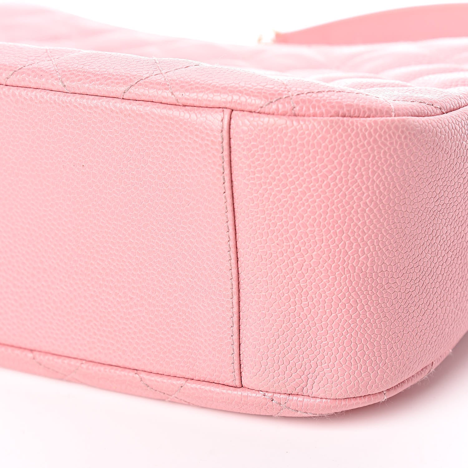 Chanel Caviar Quilted Hobo Pink 9 of 16