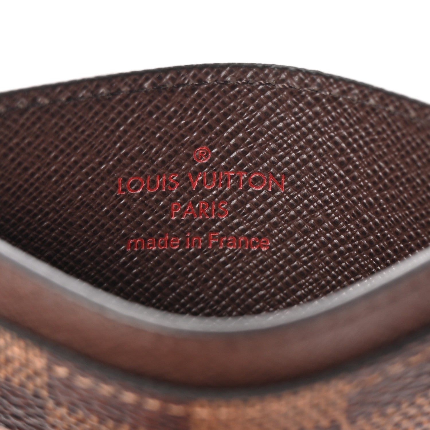 Louis Vuitton Damier Ebene Card Holder 6 of 6