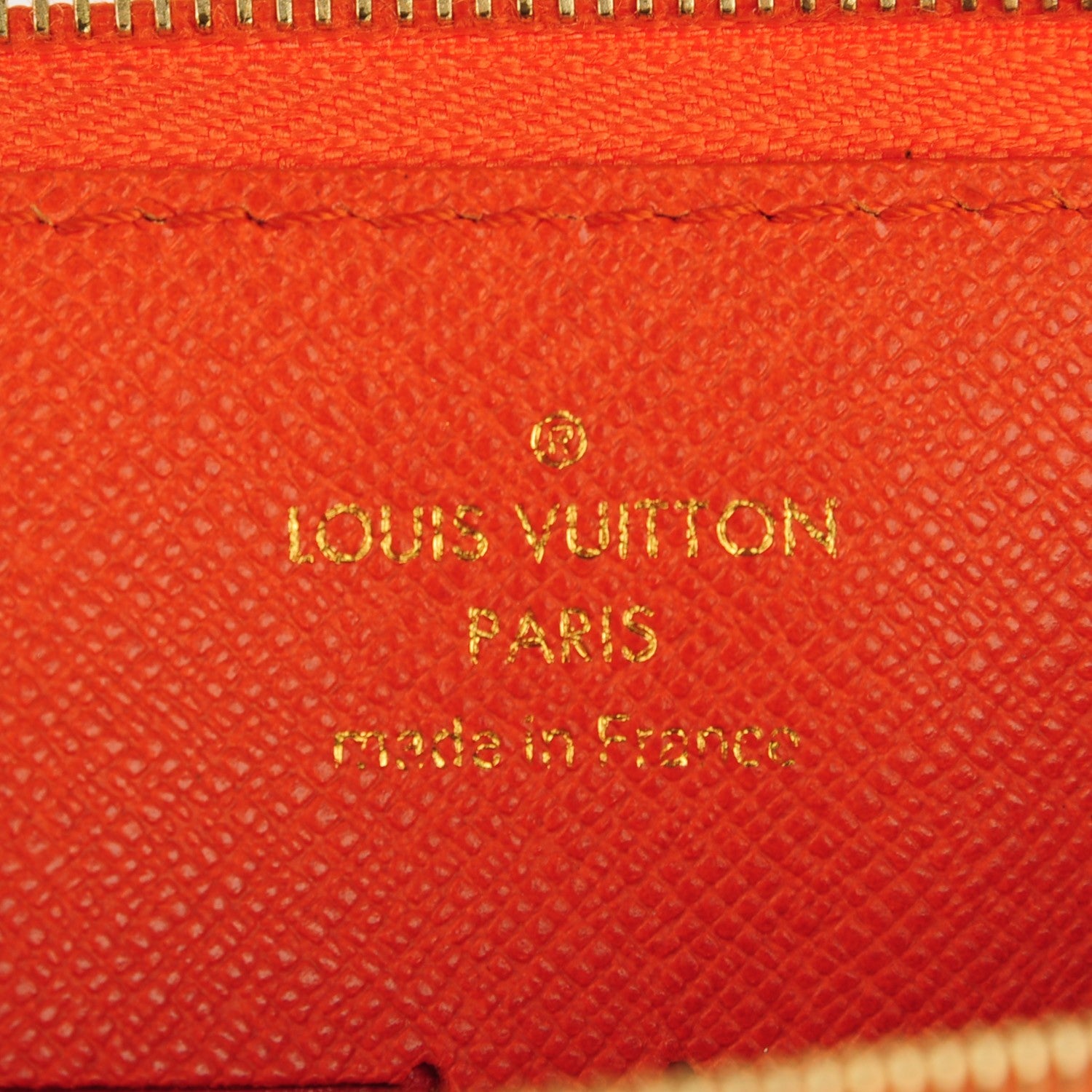 Louis Vuitton Damier Couleurs Element Clutch Piment 7 of 8