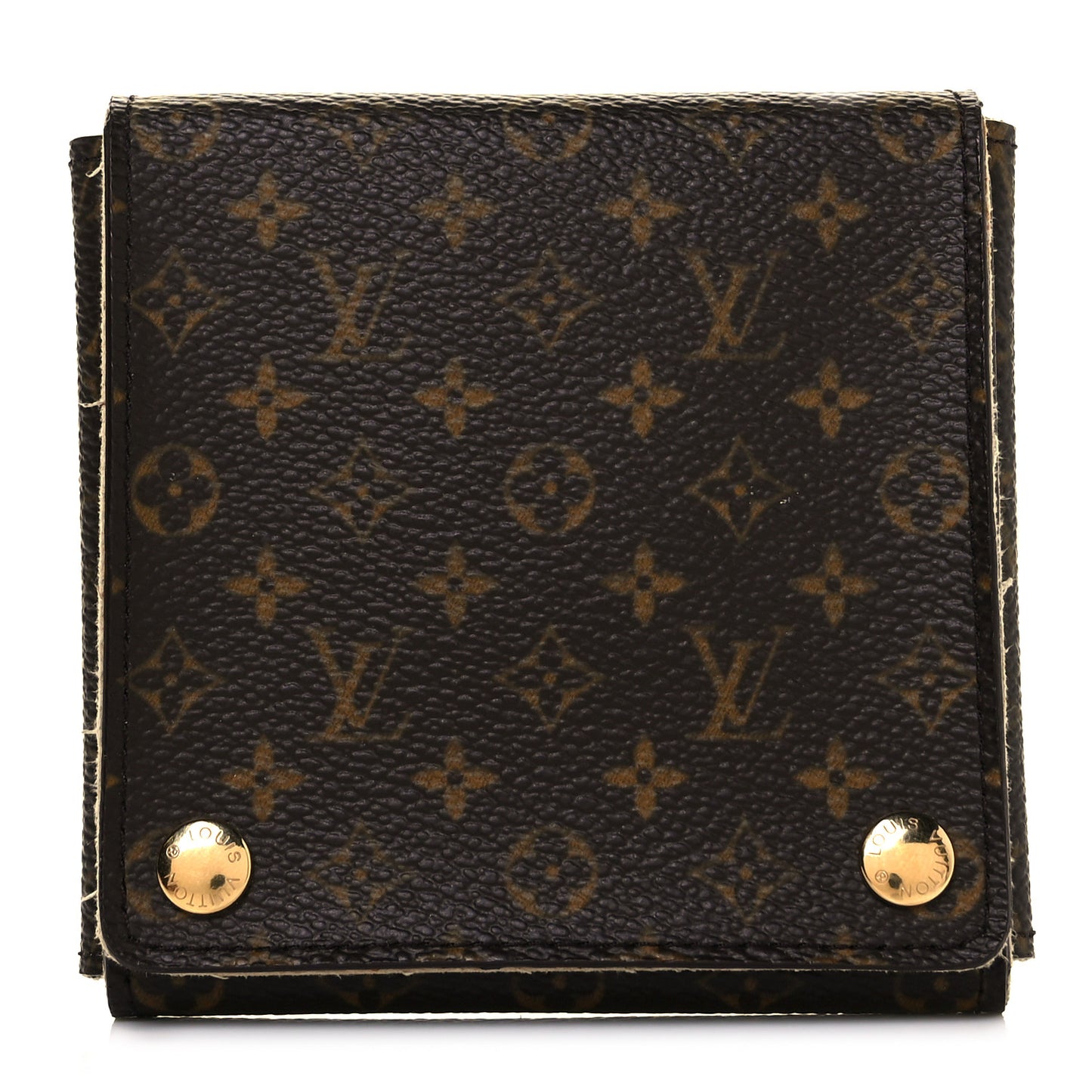 Monogram Folding Jewelry Case