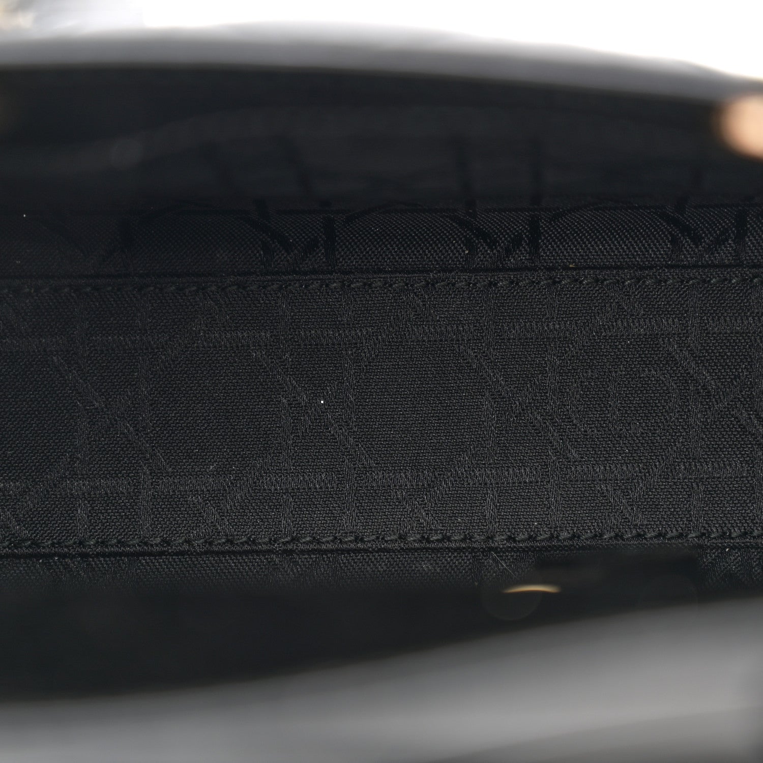 Christian Dior Patent Cannage Mini Lady Dior Black 5 of 12