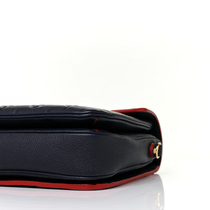 Louis Vuitton Empreinte Pochette Metis Marine Rouge 8 of 9