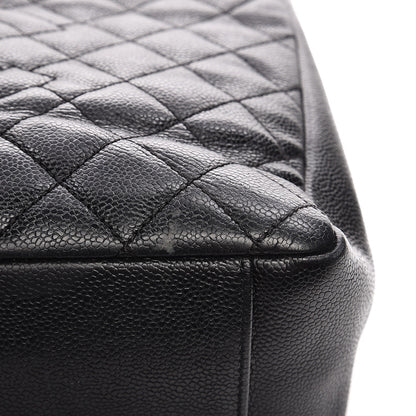 Chanel Caviar Quilted Grand Shopping Tote GST Black 9 of 14