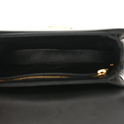 Celine Shiny Calfskin Besace Clea Triomphe Black 5 of 12