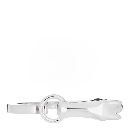 Hermes Sterling Silver PM Galop Bracelet ST 2 of 5