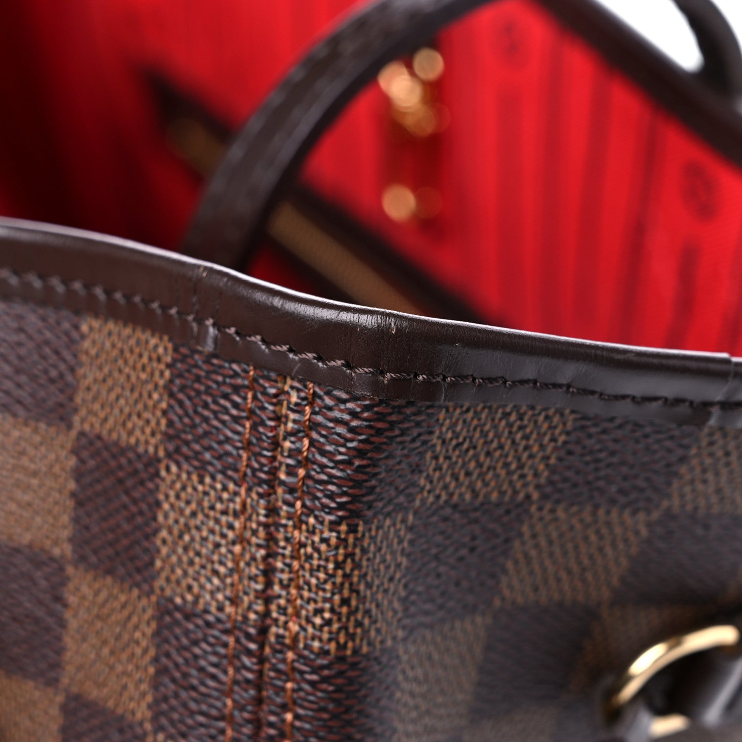 Louis Vuitton Damier Ebene Neverfull MM 14 of 15