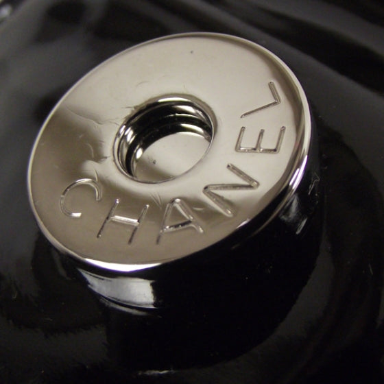 Chanel Patent Quilted Large Tote Black 11 of 12