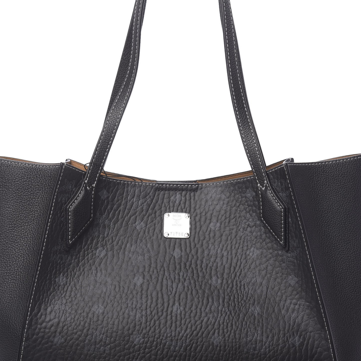 Visetos Medium Yris Shopper Tote Black
