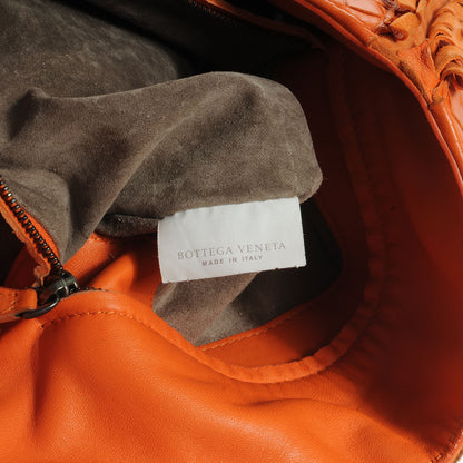 Bottega Veneta Nappa Intrecciato Large Franges Shoulder Bag Tangerine 8 of 8