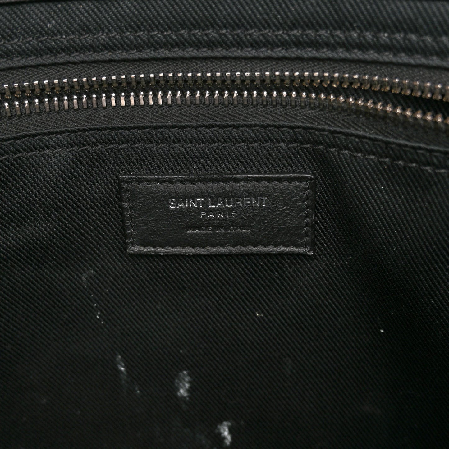 Smooth Calfskin Rive Gauche Small Tote Black