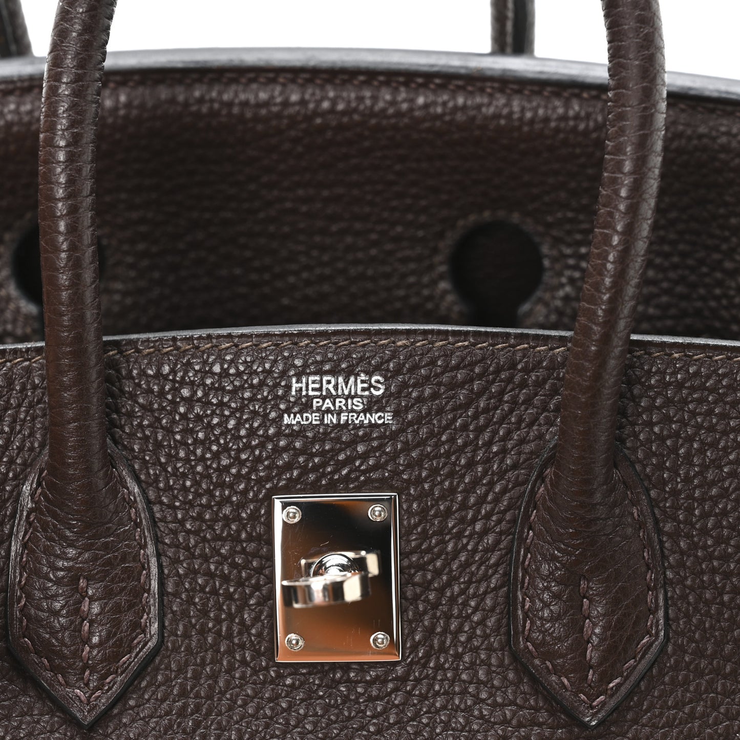 Togo Birkin 25 Chocolate