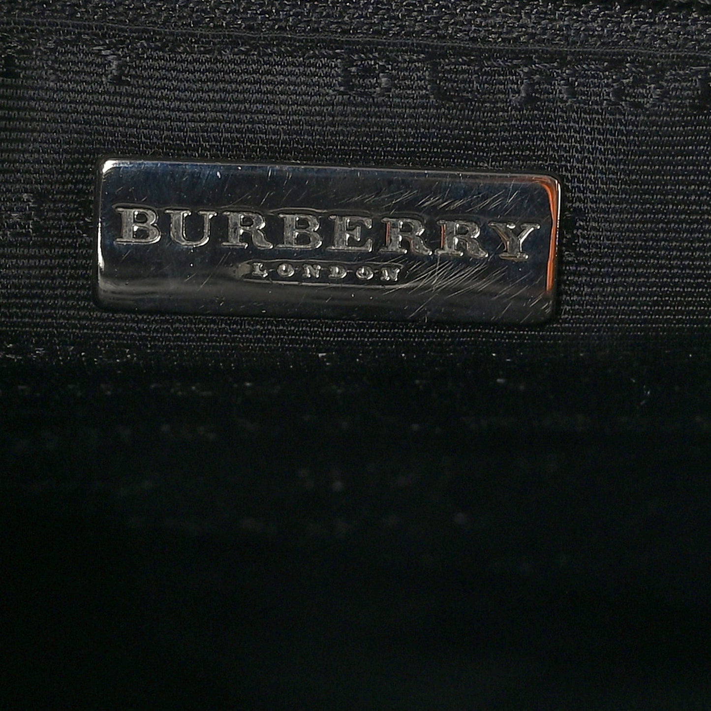 House Check Frame Bag Black