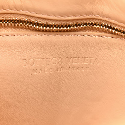 Bottega Veneta Lambskin Maxi Intreccio Padded Chain Cassette Crossbody Bag Almond 6 of 12