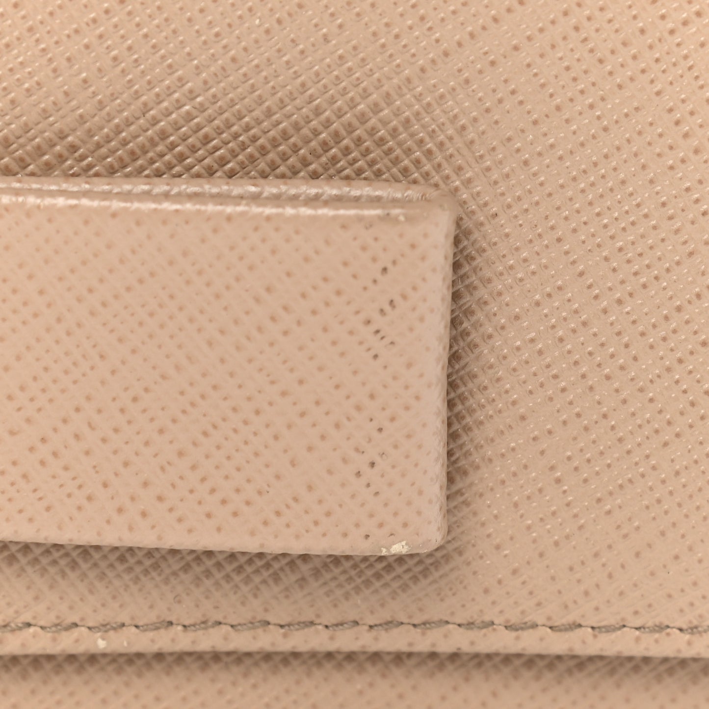 Saffiano Bow Continental Wallet Cammeo