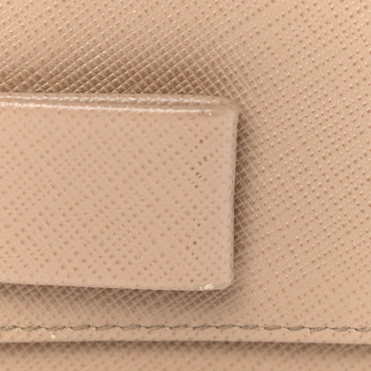 Prada Saffiano Bow Continental Wallet Cammeo 8 of 8