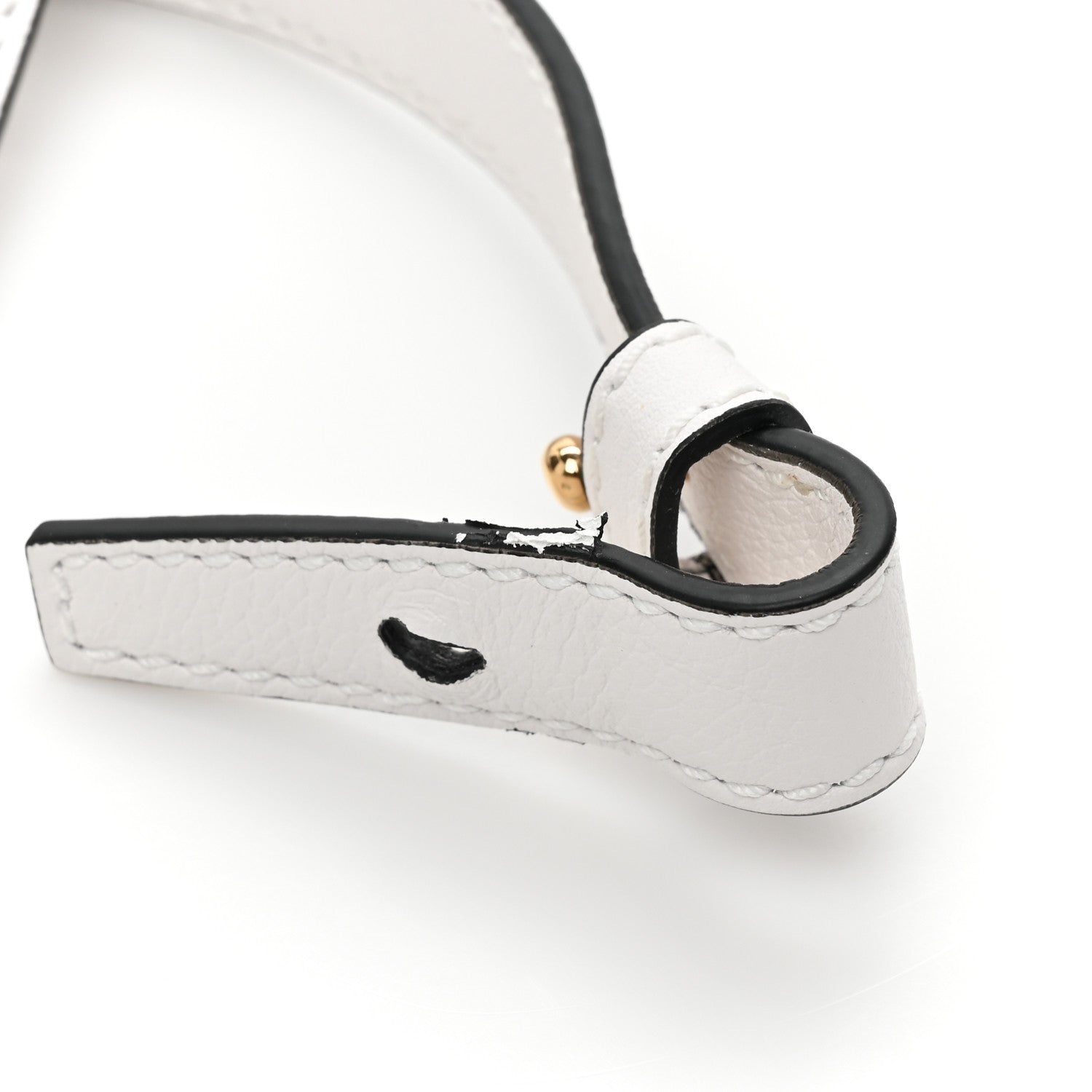 Versace Calfskin La Medusa Small Hobo Crossbody Optical White 10 of 10