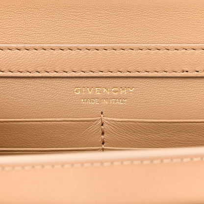 Givenchy Smooth Calfskin Gradient Effect 4G Wallet on Chain Dust Grey 6 of 14