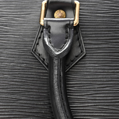 Louis Vuitton Epi Speedy 25 Black 10 of 10