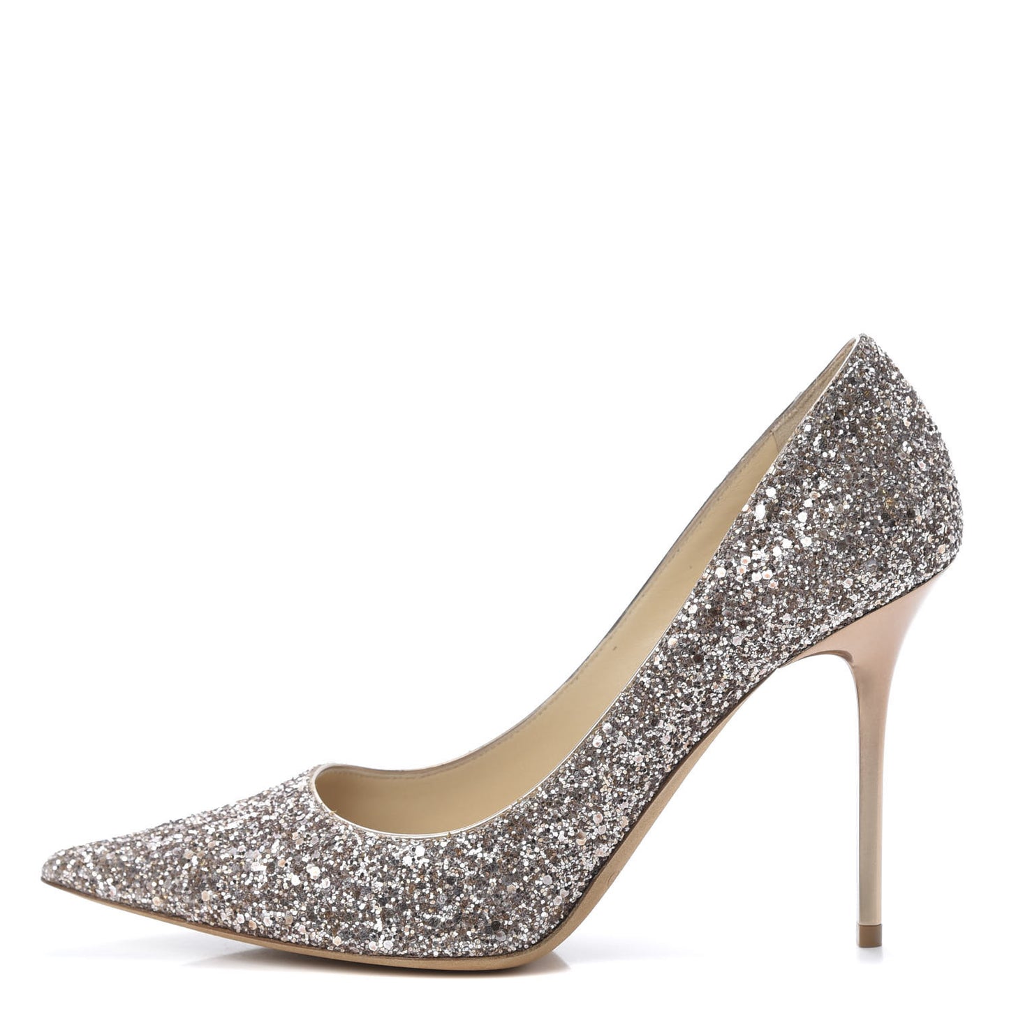 Coarse Glitter Abel 100 Pumps 37.5 Nude