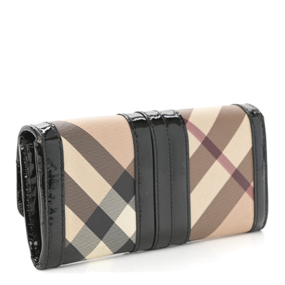 Burberry Nova Check Penrose Continental Wallet Black 4 of 33