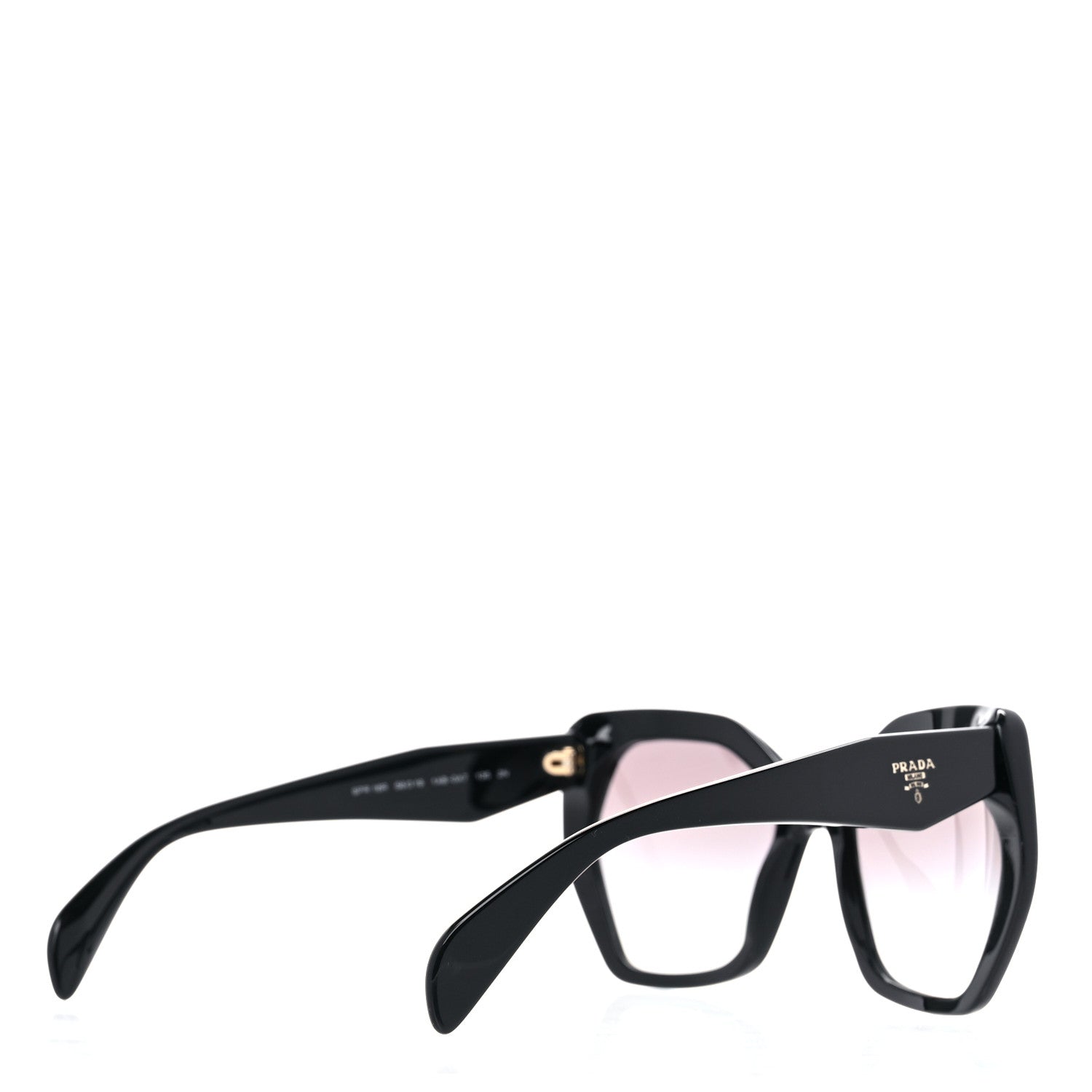 Prada Sunglasses SPR 16R Black 4 of 7