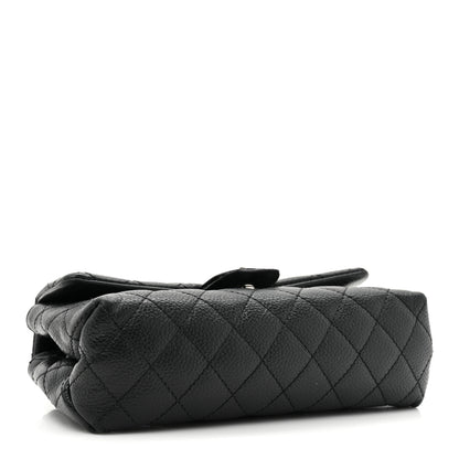 Chanel Grained Calfskin Quilted 2.55 Reissue Flap Belt Bag Clutch Black 4 of 16