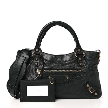 Balenciaga Agneau Giant 12 Rose Gold Hardware First Black 3 of 14