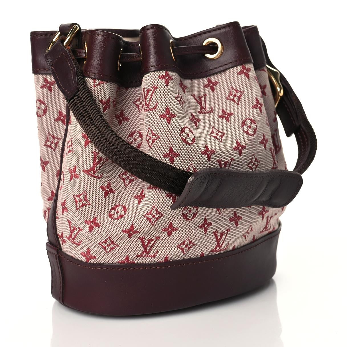 Mini Lin Monogram Noelie Cherry