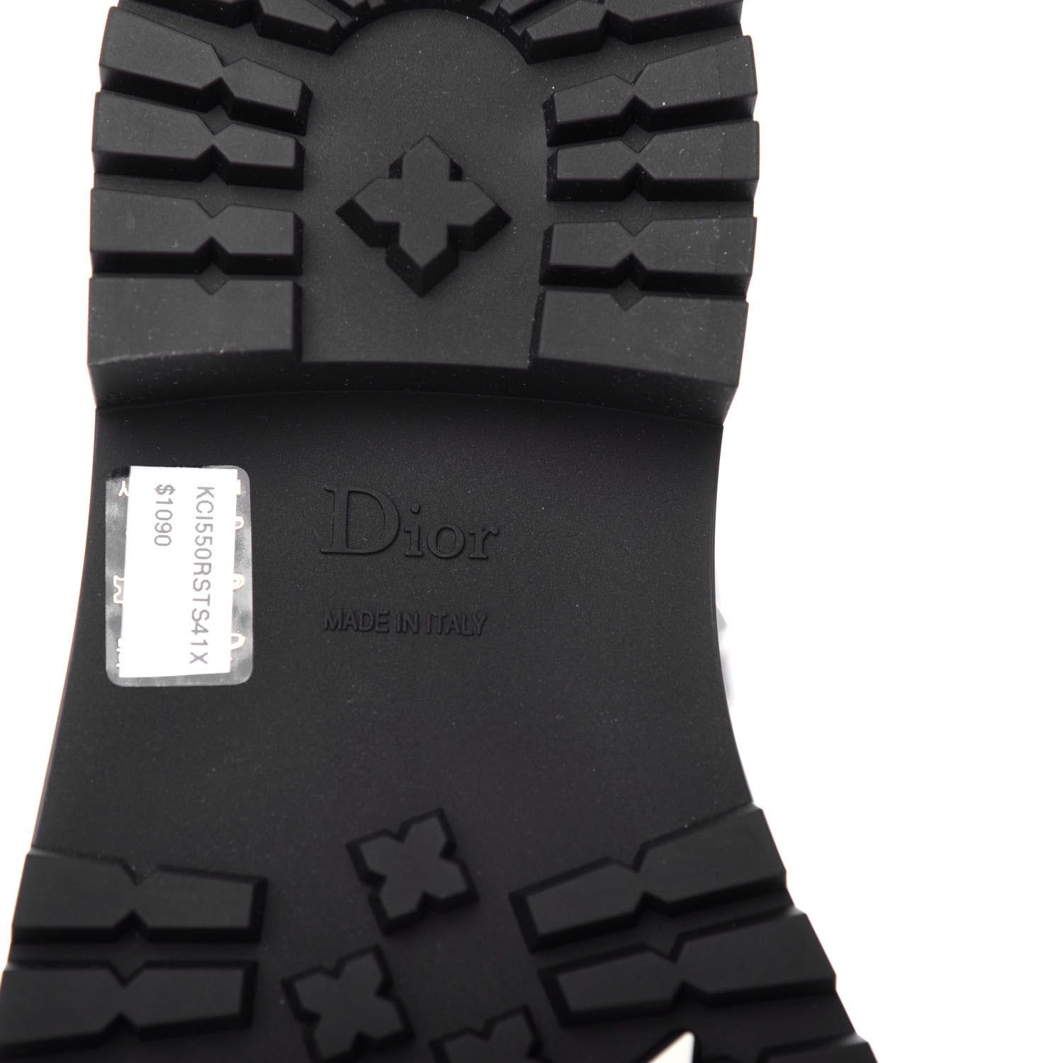 Christian Dior Shiny Rubber Diorcamp Low Boots 35 Black 9 of 9