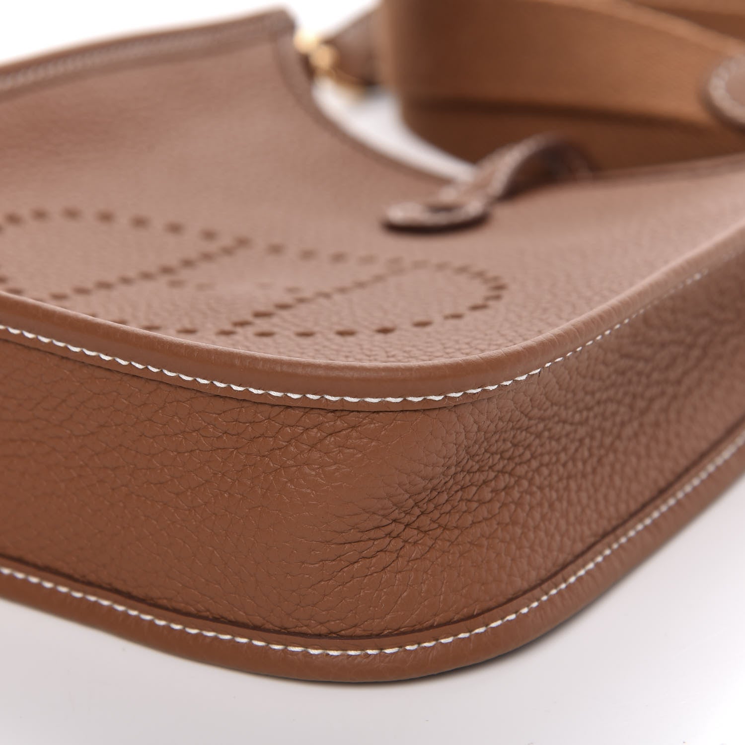 Hermes Taurillon Clemence Evelyne TPM Gold 9 of 10