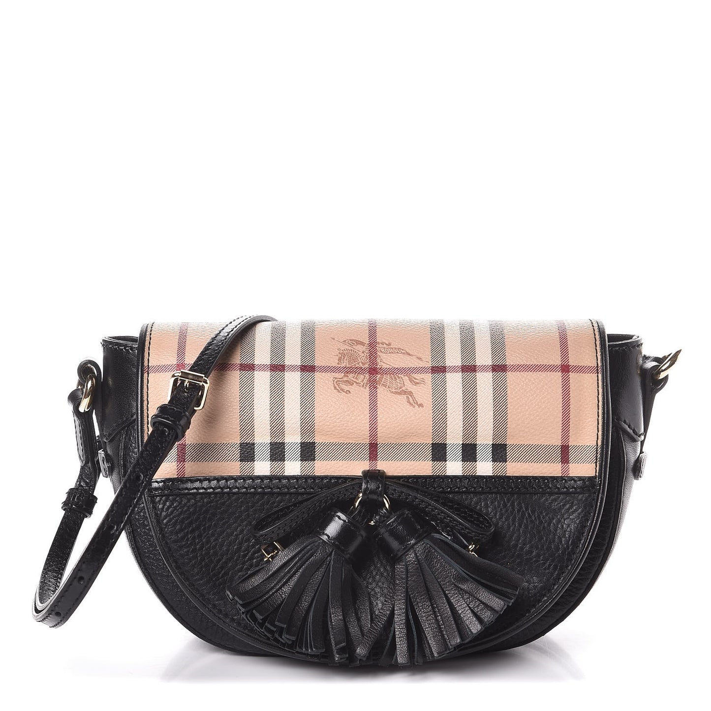 Haymarket Check Maydown Crossbody Bag Black