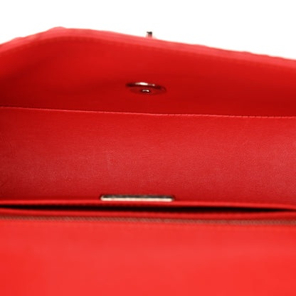 Chanel Snakeskin Mini Rectangular Flap Red 5 of 11